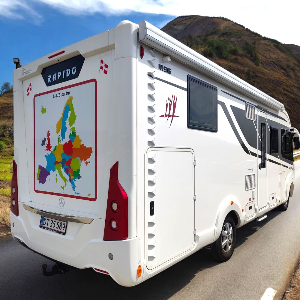 V Spoilers for motorhomes (Kit of 60 pcs.)-US