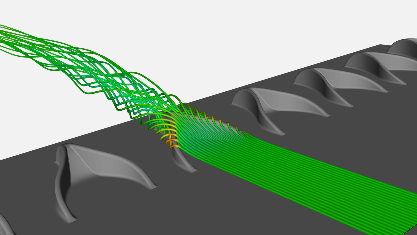 V Spoilers for low vans (Kit with 40 pcs.) - US