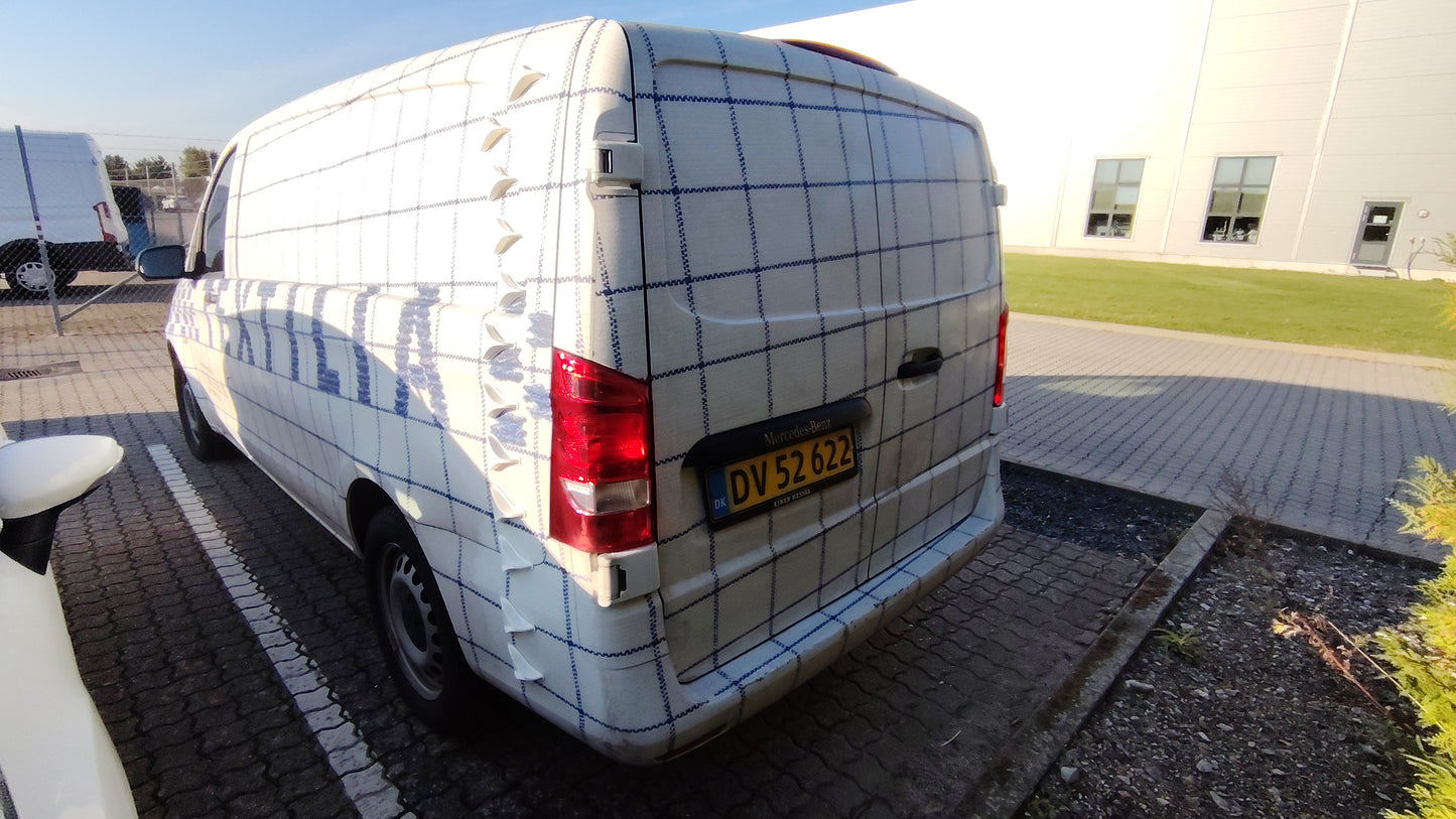 V Spoilers for low vans (Kit with 40 pcs.) - US