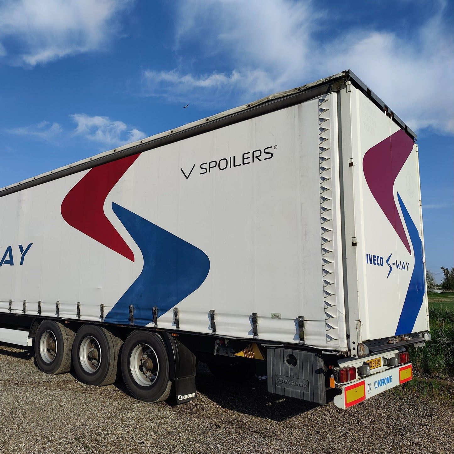 V Spoilers for Trailer (Kit with 80 pcs.)- US